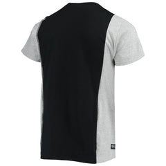 Las Vegas Raiders Refried Apparel Sustainable Split T-Shirt Black/Heathered Gray