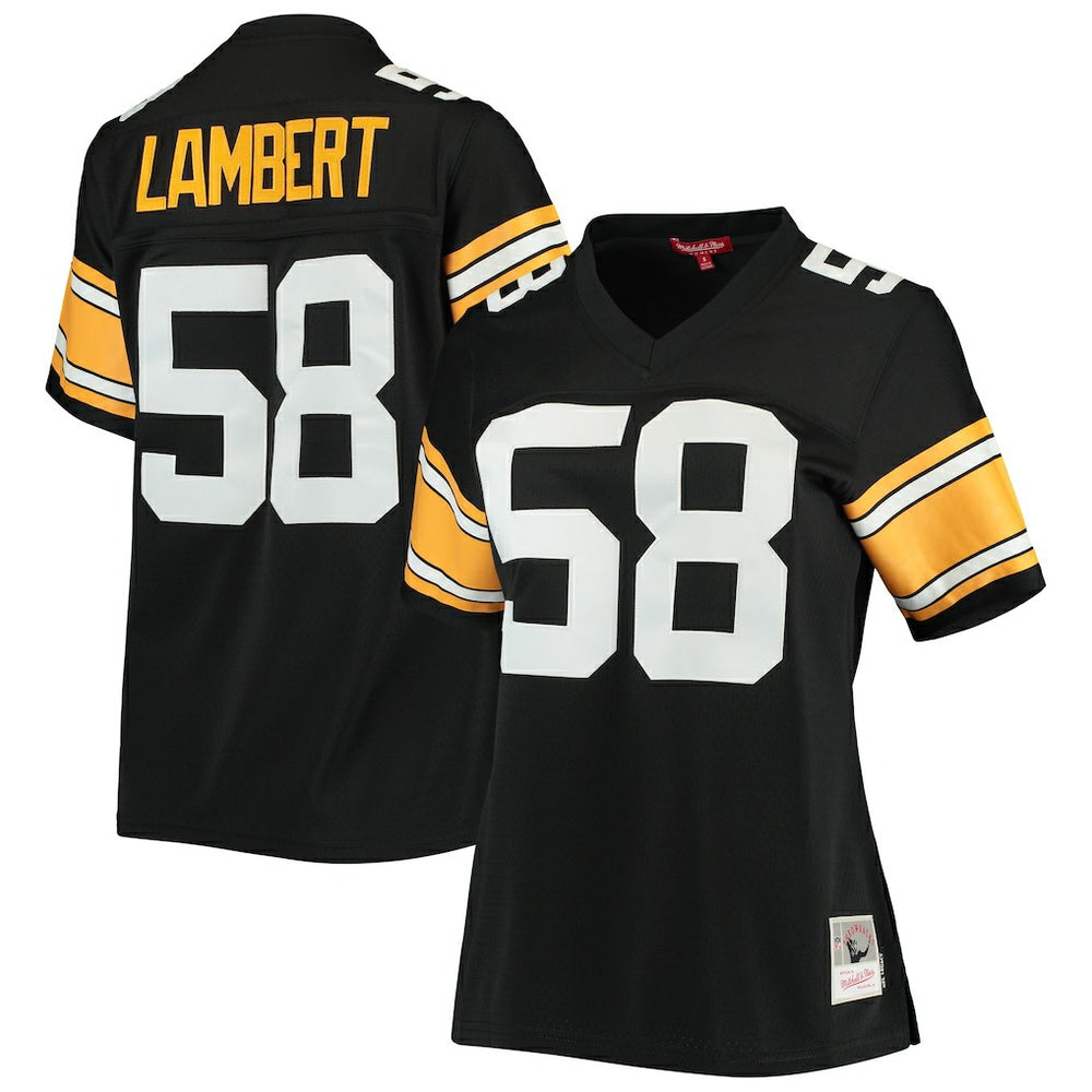 Mitchell & Ness Jack Lambert Pittsburgh Steelers Women's Legacy Replica Player Jersey Black