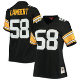 Mitchell & Ness Jack Lambert Pittsburgh Steelers Women's Legacy Replica Player Jersey Black
