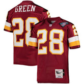 Mitchell & Ness Darrell Green Washington Football Team 1994 Authentic Throwback Retired Player Jersey Burgundy