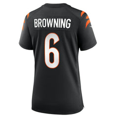 Nike Jake Browning Cincinnati Bengals Women's Game Jersey Black