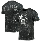 Brooklyn Nets FISLL Splatter Print T-Shirt Black