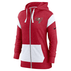 Nike Tampa Bay Buccaneers Women's Monaco Lightweight Full-Zip Hoodie Red/White