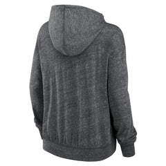 Nike New York Jets Women's Team Spirit Gym Vintage Lightweight Hoodie Top Heather Charcoal