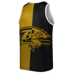 Mitchell & Ness Ray Lewis Baltimore Ravens Retired Player Graphic Tank Top Black/Gold