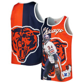 Mitchell & Ness Walter Payton Chicago Bears Retired Player Graphic Tank Top Navy/Orange