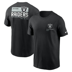 Nike Las Vegas Raiders Team Incline T-Shirt Black