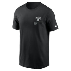 Nike Las Vegas Raiders Team Incline T-Shirt Black