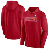 Nike Tampa Bay Buccaneers Lightweight Performance Hooded Long Sleeve T-Shirt Red