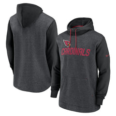 Nike Arizona Cardinals Surrey Legacy Pullover Hoodie Heathered Charcoal/Black