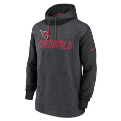 Nike Arizona Cardinals Surrey Legacy Pullover Hoodie Heathered Charcoal/Black
