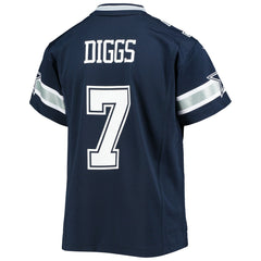 Nike Trevon Diggs Dallas Cowboys Youth Game Jersey Navy