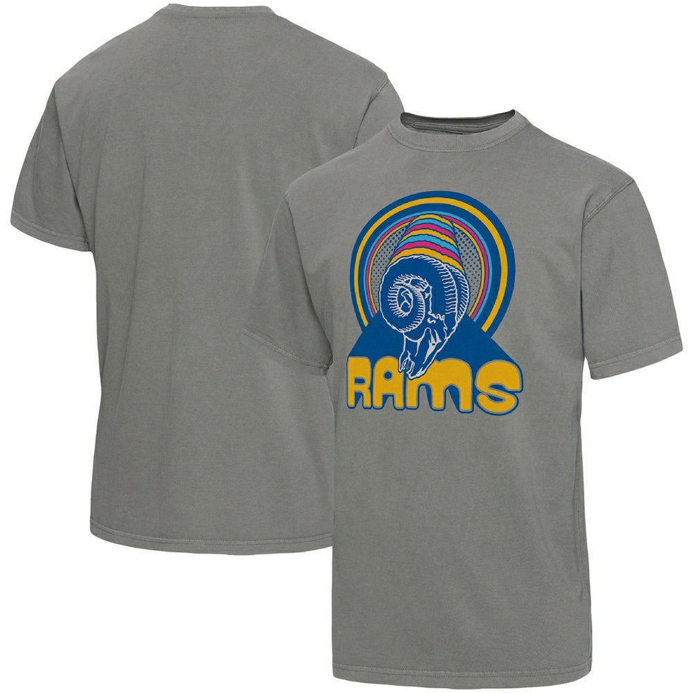 Los Angeles Rams Junk Food Wonderland Infinity Vibe T-Shirt Graphite