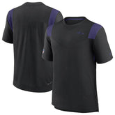 Nike Baltimore Ravens Sideline Tonal Logo Performance Player T-Shirt Black