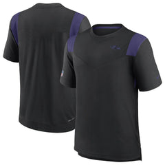 Nike Baltimore Ravens Sideline Tonal Logo Performance Player T-Shirt Black