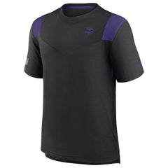 Nike Minnesota Vikings Sideline Tonal Logo Performance Player T-Shirt Black