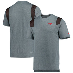 Nike Tampa Bay Buccaneers Sideline Tonal Logo Performance Player T-Shirt Pewter