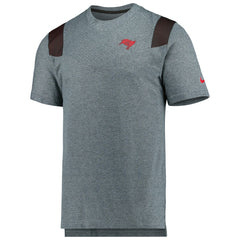 Nike Tampa Bay Buccaneers Sideline Tonal Logo Performance Player T-Shirt Pewter