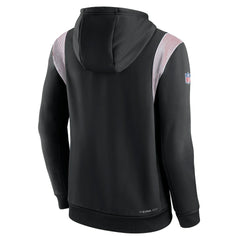 Nike Atlanta Falcons Sideline Athletic Stack Performance Pullover Hoodie Black