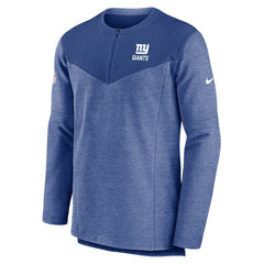 Nike New York Giants Sideline Lockup Performance Quarter-Zip Top Royal