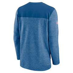 Nike Indianapolis Colts Sideline Lockup Performance Quarter-Zip Top Royal