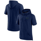 Washington Capitals Fanatics Authentic Pro Road Performance Short Sleeve Pullover Hoodie - Heather Navy - NHL 4509171