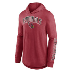 Fanatics Arizona Cardinals Front Runner Long Sleeve Hooded T-Shirt Cardinal