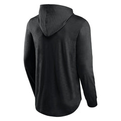 Fanatics Las Vegas Raiders Front Runner Long Sleeve Hooded T-Shirt Black