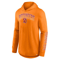 Fanatics Tampa Bay Buccaneers Front Runner Long Sleeve Hooded T-Shirt Orange