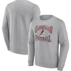 Fanatics Arizona Cardinals Playability Pullover Sweatshirt Heathered Charcoal