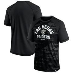 Fanatics Las Vegas Raiders Hail Mary Raglan T-Shirt Black