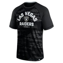 Fanatics Las Vegas Raiders Hail Mary Raglan T-Shirt Black