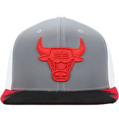 Chicago Bulls Day 5 Snapback Hat Gray/White | Mitchell & Ness discount