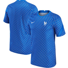 France Women's National Team 2021/22 Pre-Match Top Blue - Nike for sale
