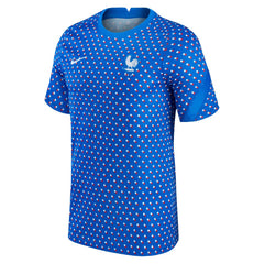 France Women's National Team 2021/22 Pre-Match Top Blue - Nike for sale