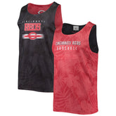 Cincinnati Reds FOCO Floral Reversible Mesh Tank Top - Red - MLB Online