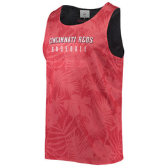 Cincinnati Reds FOCO Floral Reversible Mesh Tank Top - Red - MLB Online