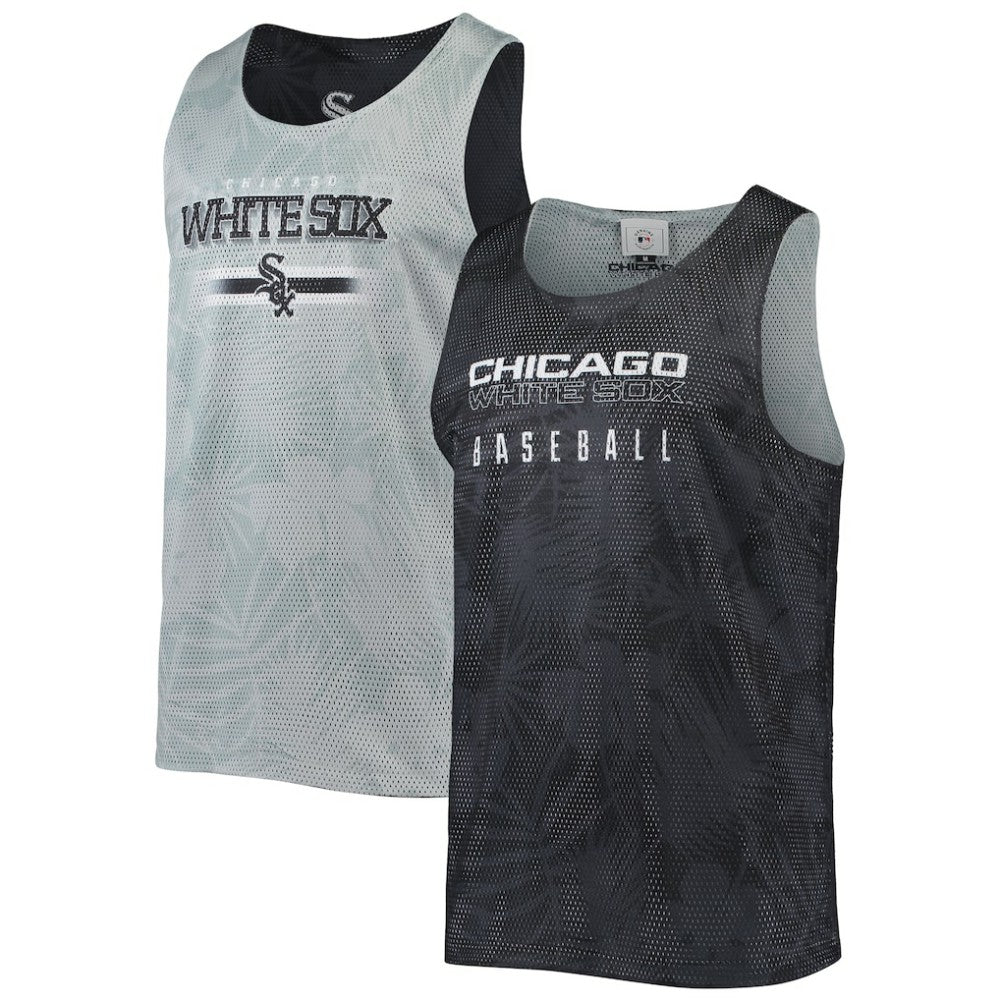 Chicago White Sox FOCO Floral Reversible Mesh Tank Top - Black - MLB Online