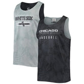 Chicago White Sox FOCO Floral Reversible Mesh Tank Top - Black - MLB Online