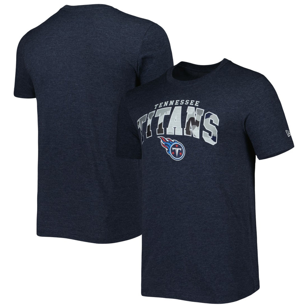 Tennessee Titans New Era Training Collection T-Shirt Heathered Navy