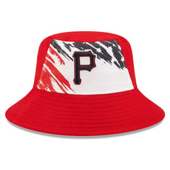 Pittsburgh Pirates New Era 2022 4th of July Bucket Hat - Red - New Era Lifestyle