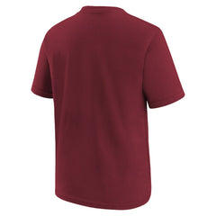 Nike Washington Commanders Preschool Team Wordmark T-Shirt Burgundy