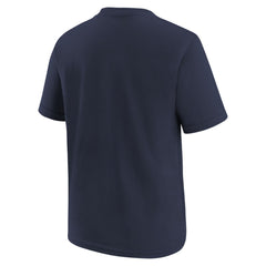 Nike New England Patriots Preschool Team Wordmark T-Shirt Navy