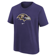 Nike Baltimore Ravens Preschool Team Wordmark T-Shirt Purple