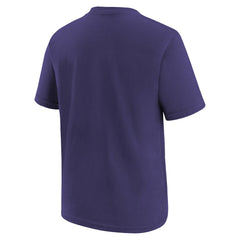 Nike Baltimore Ravens Preschool Team Wordmark T-Shirt Purple