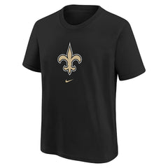 Nike New Orleans Saints Preschool Team Wordmark T-Shirt Black