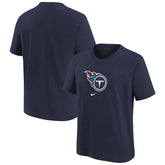 Nike Tennessee Titans Preschool Team Wordmark T-Shirt Navy