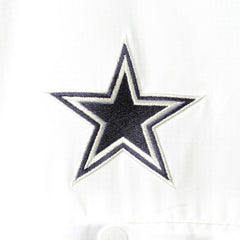 Columbia Dallas Cowboys Tamiami Omni-Shade Button-Down Short Sleeve Shirt White