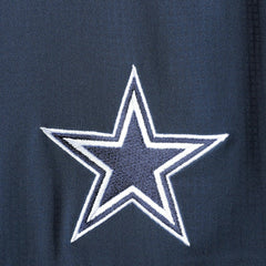 Columbia Dallas Cowboys Tamiami Omni-Shade Button-Down Short Sleeve Shirt Navy