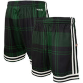Boston Celtics x Uninterrupted Hardwood Classics Swingman Shorts Kelly Green/Black | Mitchell & Ness for sale